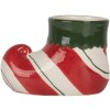 Clayre & Eef 6CE2317 Maceta Decorativa 15x8x10 cm Rojo-Verde