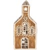 Clayre & Eef 6CE2326 Candelabro Casa 8x7x17 cm Marrón y Blanco