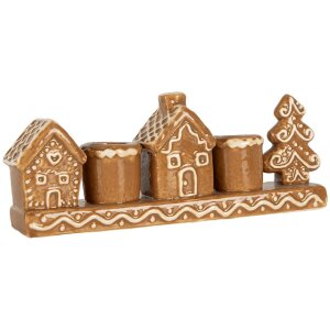 Clayre & Eef 6CE2327 Candelabro Casas 21x4x8 cm