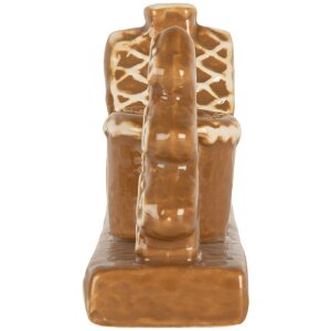 Clayre & Eef 6CE2327 Candelabro Casas 21x4x8 cm