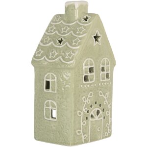 Clayre & Eef 6CE2328 Candelabro Casa 11x9x21 cm