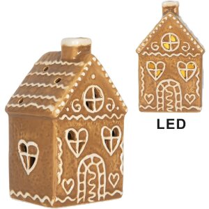 Clayre & Eef 6CE2332 Decoración Casa con LED 7x6x12 cm
