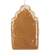 Decoración Adorno Casa Clayre & Eef 6CE2338 4x4x6 cm Marrón Blanco Cerámica