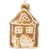 Clayre & Eef 6CE2342 Adorno Colgante Casa 4x4x7 cm