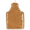 Adorno de Casa Clayre & Eef 6CE2343 4x4x6 cm Marrón y Blanco