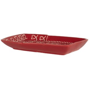 Plato pequeño Clayre & Eef 6CE2345 15x19x3 cm