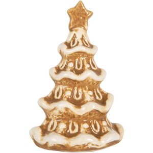 Adorno de Navidad Árbol Clayre & Eef 6CE2347 6x5x9 cm