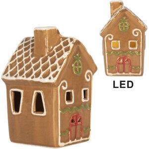 Decoración Casa con LED Clayre & Eef 6CE2349 8x8x12 cm