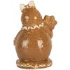 Decoración Muñeco de Nieve Clayre & Eef 6CE2354 9x7x13 cm