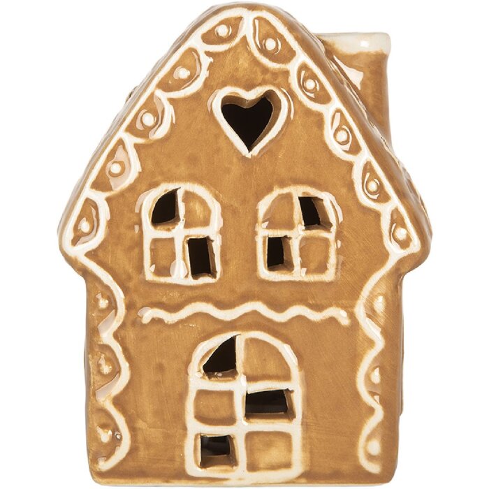 Casa decorativa con LED Clayre & Eef 6CE2355 8x6x11 cm