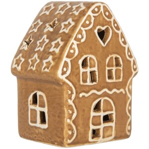 Casa decorativa con LED Clayre & Eef 6CE2355 8x6x11 cm