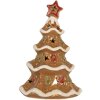 Candelabro para vela Clayre & Eef 6CE2362 Árbol de Navidad 11x8x17 cm