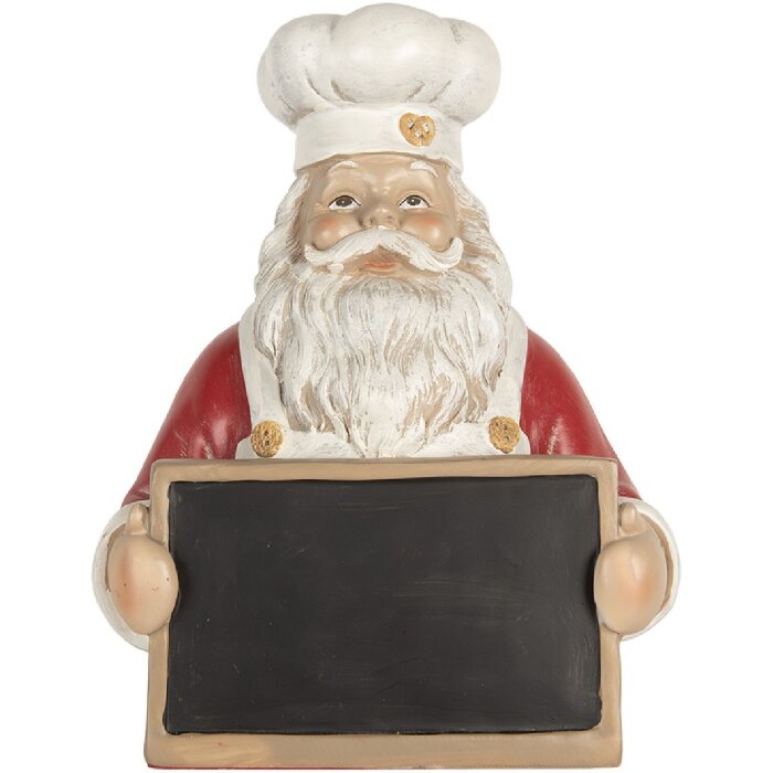 Clayre & Eef 6PR5751 Decoración Papá Noel 24x16x30 cm