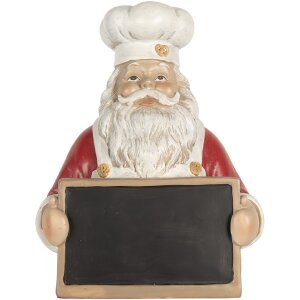 Clayre & Eef 6PR5751 Decoración Papá Noel 24x16x30 cm