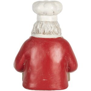 Clayre & Eef 6PR5751 Decoración Papá Noel 24x16x30 cm