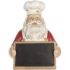Clayre & Eef 6PR5751 Decoración Papá Noel 24x16x30 cm