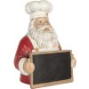 Clayre & Eef 6PR5751 Decoración Papá Noel 24x16x30 cm