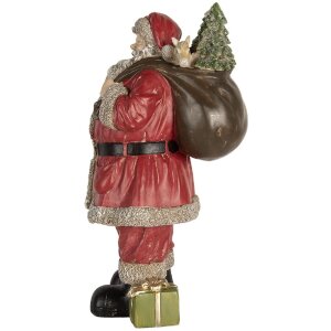 Clayre & Eef 6PR5754 Decoración Papá Noel 21x19x40 cm