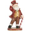 Decoración Papá Noel Clayre & Eef 6PR5755 12x9x21 cm