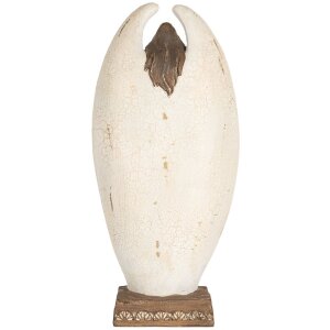Clayre & Eef 6PR5757 Decoración Ángel 19x10x40 cm Beige-Marrón