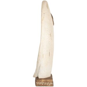Clayre & Eef 6PR5757 Decoración Ángel 19x10x40 cm Beige-Marrón