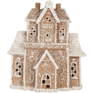 Casa decorativa con LED Clayre & Eef 6PR5805 18x9x20 cm