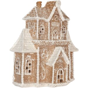 Casa decorativa con LED Clayre & Eef 6PR5805 18x9x20 cm