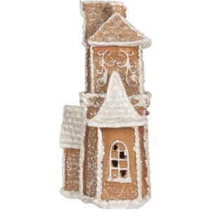 Casa decorativa con LED Clayre & Eef 6PR5805 18x9x20 cm