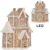 Casa decorativa con LED Clayre & Eef 6PR5805 18x9x20 cm