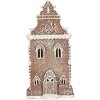 Clayre & Eef 6PR5806 Decoración Casa con LED 17x15x35 cm Marrón-Blanco
