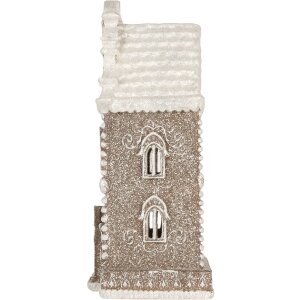 Casa Decorativa con LED Clayre & Eef 6PR5808 17x15x35 cm