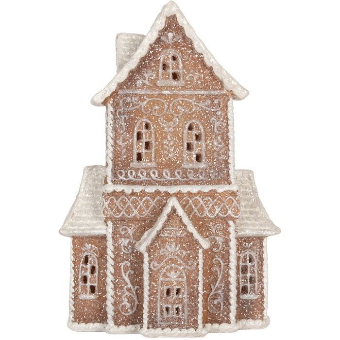 Casa decorativa con LED Clayre & Eef 6PR5809 16x8x23 cm