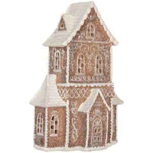 Casa decorativa con LED Clayre & Eef 6PR5809 16x8x23 cm