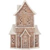 Casa decorativa con LED Clayre & Eef 6PR5809 16x8x23 cm