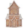 Casa decorativa con LED Clayre & Eef 6PR5809 16x8x23 cm