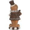 Clayre & Eef 6PR5812 Decoración Hombre de Jengibre 9x8x20 cm