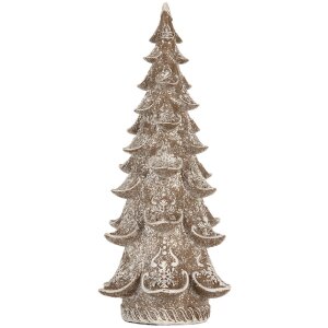 Clayre & Eef 6PR5817 Decoración Árbol de Navidad 14x14x30 cm