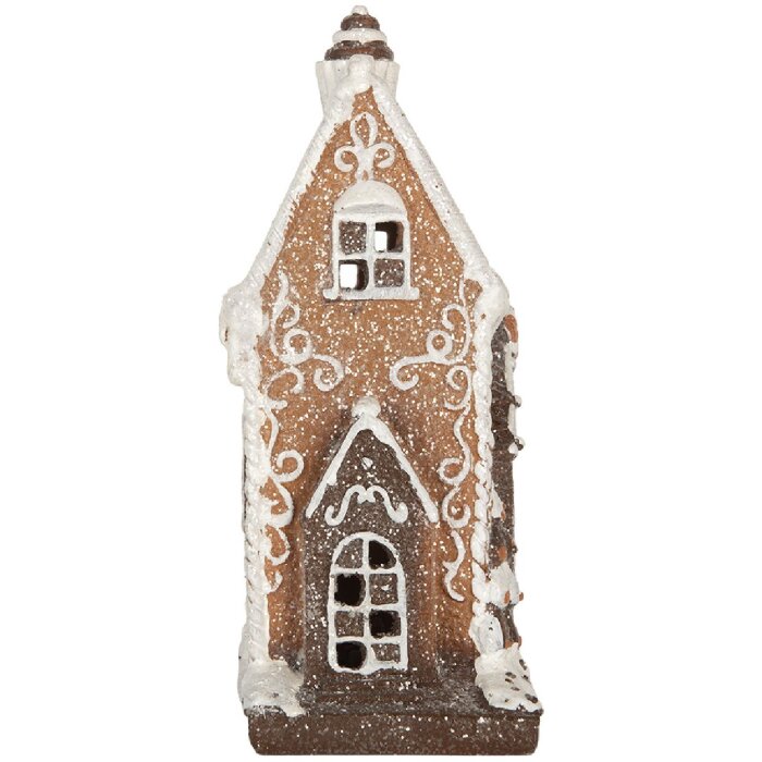 Casa Decorativa con LED Clayre & Eef 6PR5825 15x9x20 cm