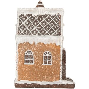 Casa Decorativa con LED Clayre & Eef 6PR5825 15x9x20 cm