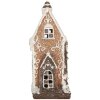 Casa Decorativa con LED Clayre & Eef 6PR5825 15x9x20 cm