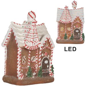 Decoración Casa con LED Clayre & Eef 6PR5834 16x12x23 cm