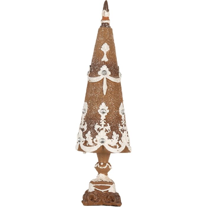 Decoración Árbol de Navidad Clayre & Eef 6PR5836 Ø 9x31 cm