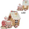 Clayre & Eef 6PR5840 Decoración Locomotora con LED 21x12x17 cm