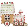 Clayre & Eef 6PR5840 Decoración Locomotora con LED 21x12x17 cm