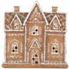 Decoración Casa con LED Clayre & Eef 6PR5841 21x8x20 cm Marrón/Blanco
