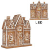 Decoración Casa con LED Clayre & Eef 6PR5841 21x8x20 cm Marrón/Blanco