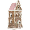 Decoración Casa Clayre & Eef 6PR5842 con LED 9x7x18 cm Marrón-Rosa