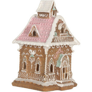 Casa Decorativa con LED Clayre & Eef 6PR5843 9x10x15 cm
