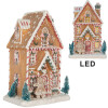 Casa Decorativa con LED Clayre & Eef 6PR5845 17x12x25 cm