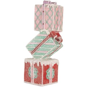 Decoración de regalos apilados Clayre & Eef 6PR5848 14x16x36 cm